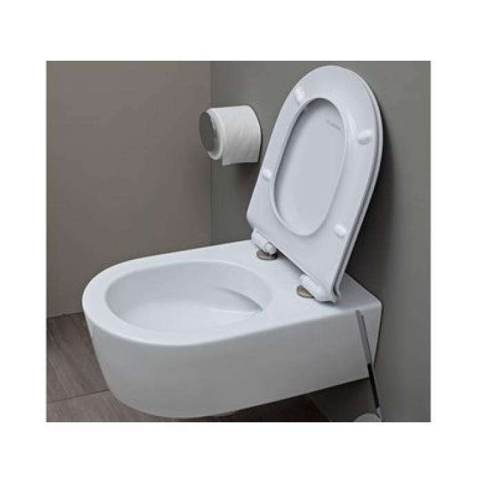 Унитаз подвесной безободковый Flaminia Link goclean, white 5051/WCG