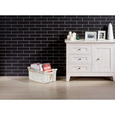 Клинкер ELEWACJA GLADKA NERO SZKLIWIONA 6×245×65