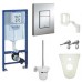Инсталляция для унитаза Grohe Rapid SL 39000000 комплект 6 в 1