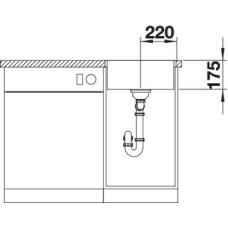 Мойка для кухни Blanco Zerox 400-IF Durinox  523097
