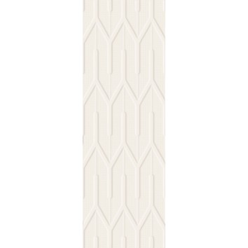 Плитка стінова Nightwish Bianco B RECT STR 250x750x9 Paradyz