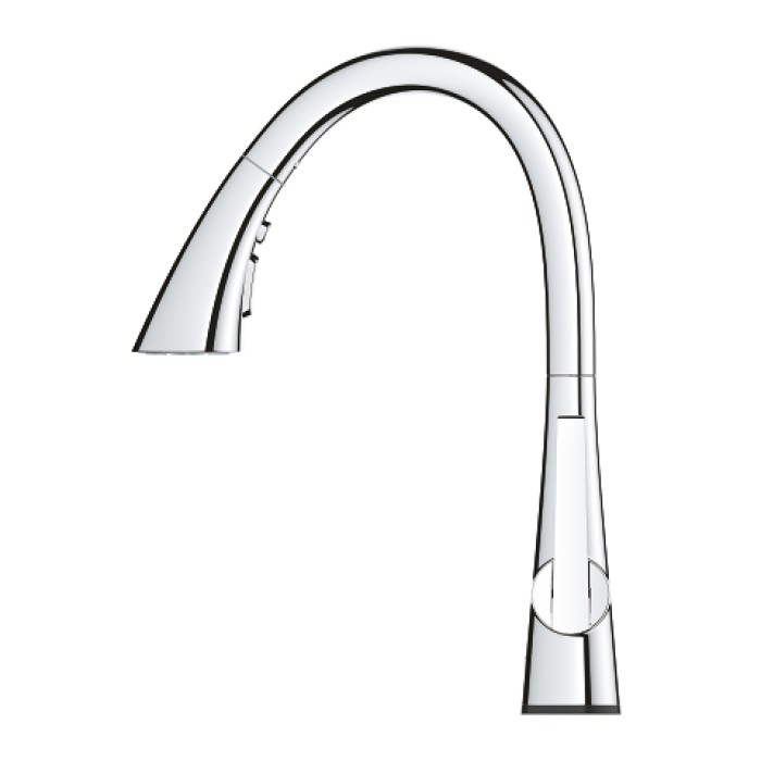 Grohe Zedra Touch Сенсорный однорычажный смеситель для мойки (30219002) Grohe Zedra Touch Сенсорный однорычажный смеситель для мойки (30219002)