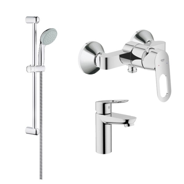 Набор смесителей для душа Grohe BauLoop 123220S 23337000 + 32816000 + 27598000