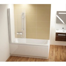 Шторка для ванни одноелементна CVS1-80 L Transparent, (7QL40100Z1) RAVAK
