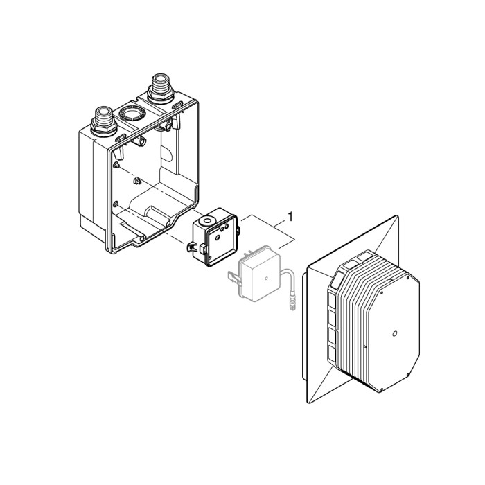 Grohe Eurosmart Cosmopolitan E Скрытый монтажный ящик (36339000)