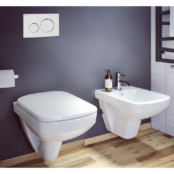 Унитаз подвесной Kolo Nova Pro (M33104000) укороченый без сиденья