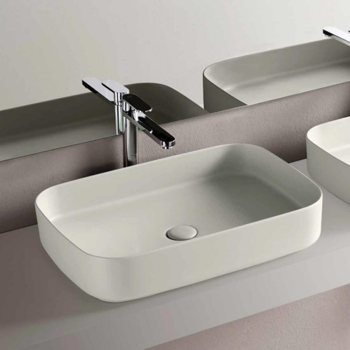 Раковина накладная 60 см Cielo Shui Comfort