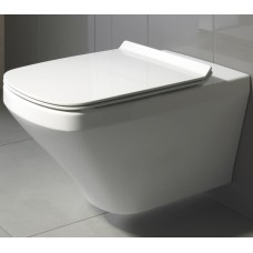 Унитаз подвесной безободковый с крышкой Duravit Rimless DuraStyle 45510900A1