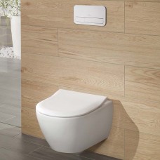 Унитаз подвесной Villeroy & Boch Subway 2.0 (56001001) без сиденья