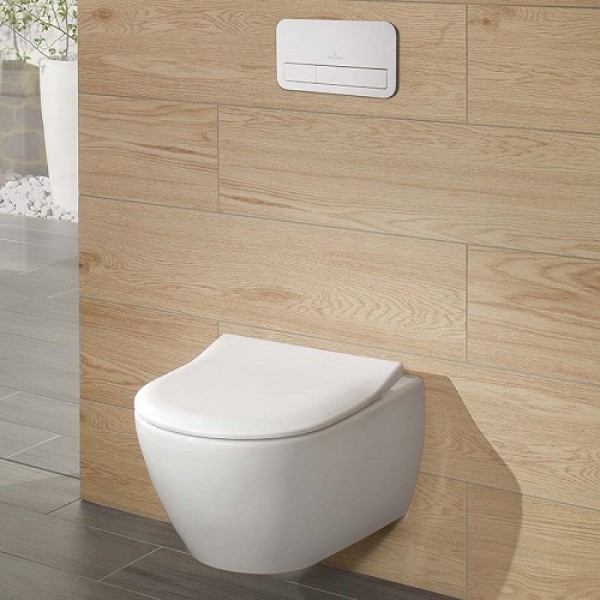 Унитаз подвесной Villeroy & Boch Subway 2.0 (56001001) без сиденья