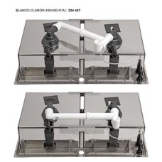 Мойка для кухни Blanco Claron 400/400-IF/A  521654