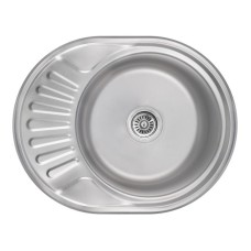 Кухонная мойка Lidz 5745 Satin 0,8 мм (LIDZ5745SAT08)