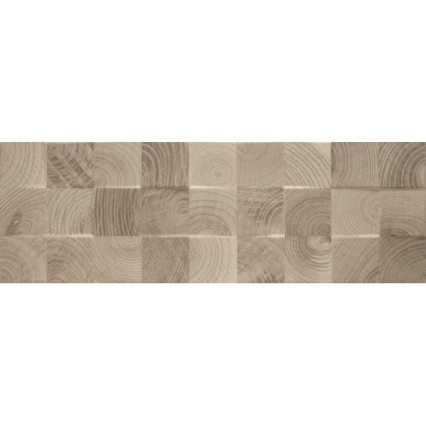 Плитка Paradyz DAIKIRI BROWN SCIANA WOOD KOSTKI STRUKTURA REKT.  под дерево