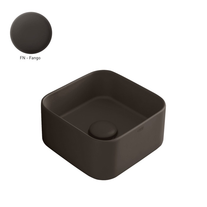 Раковина накладная 25 см Cielo Shui Comfort Minimo