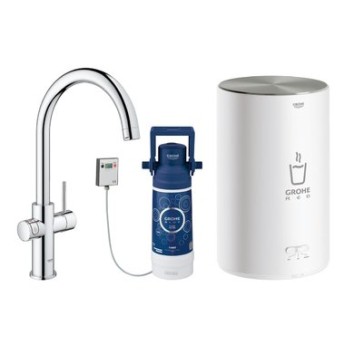 Смеситель и бойлер для раковины GROHE Red Duo M-size 30083001