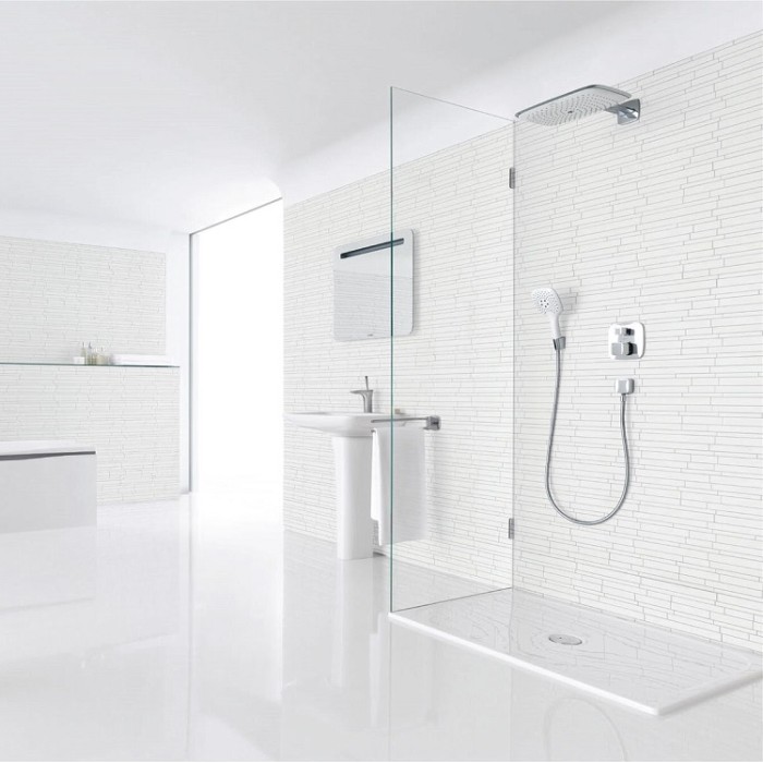 Термостат для душа с запорным вентилем Hansgrohe PuraVida 15775400