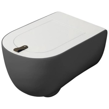 Унитаз подвесной безободковый Artceram The One (THV001 15;00) grey olive