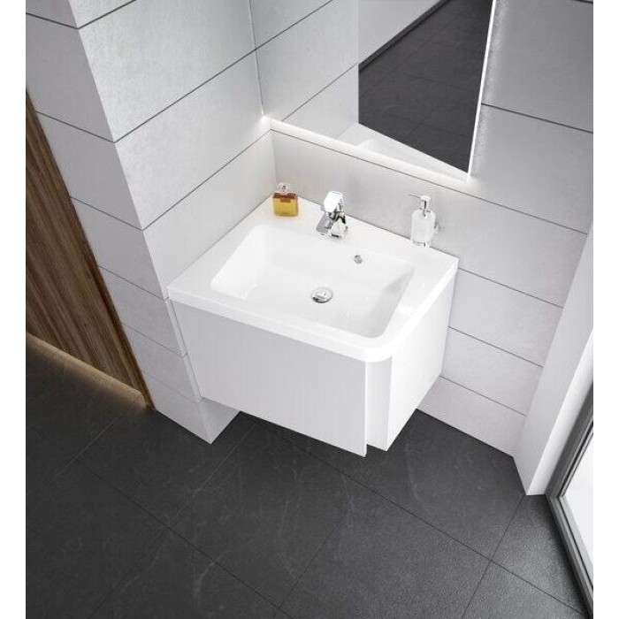 Умывальник Ravak 10° 550 L Белый с отверстием