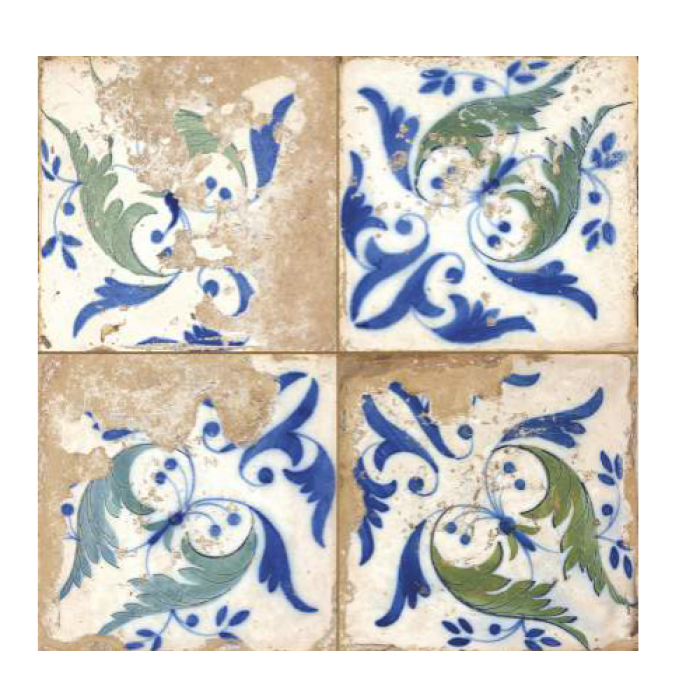 Напольная плитка PERONDA FS HERITAGE LEAVES LT 10×450×450