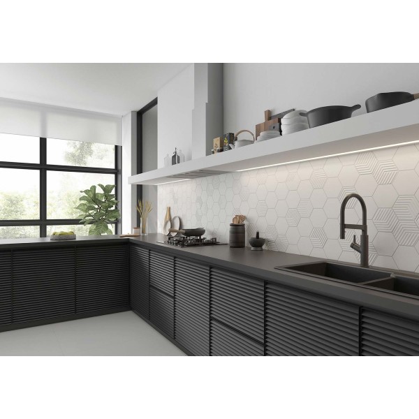 Керамогранит Керамогранит Argenta Ceramica GALLERY CUBE ALBAR HEX 8×160×140
