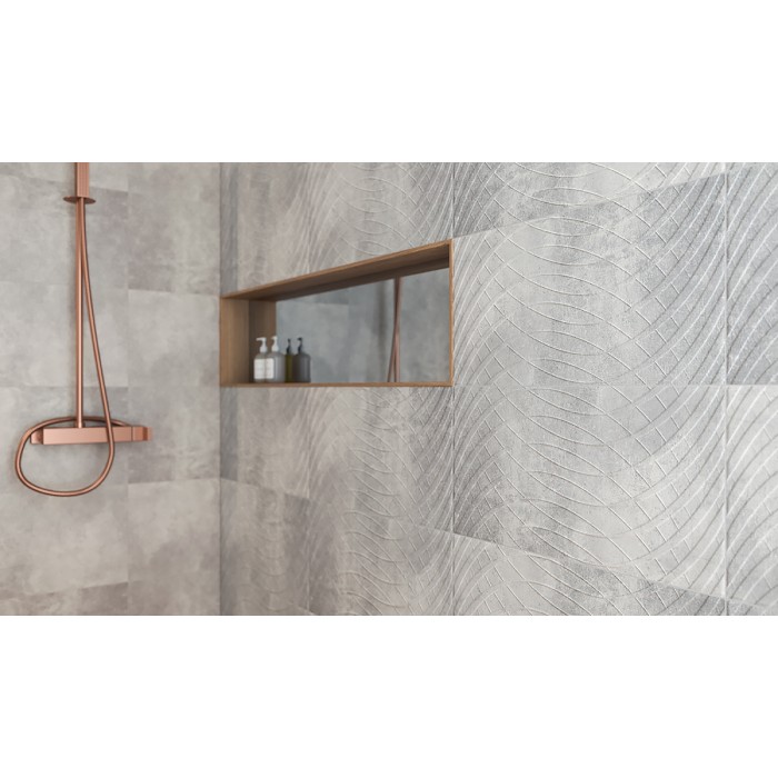 Плитка Paradyz HARMONY GRYS SCIANA В STRUKTURA под бетон