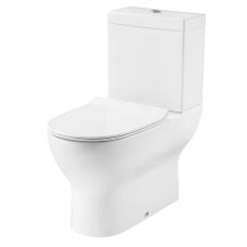 Унітаз-компакт Devit Fresh 3110121 безобідковий із сидінням Slim з дюропласту Soft Close, quick-fix