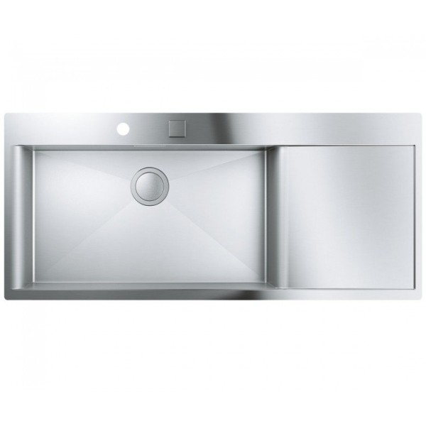 Мойдка для кухни Grohe 1160x520 мм, 1 чаша, матовая, в уровень со столешницей (31581SD0)