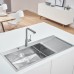 Мойдка для кухни Grohe 1160x520 мм, 1 чаша, матовая, в уровень со столешницей (31581SD0)