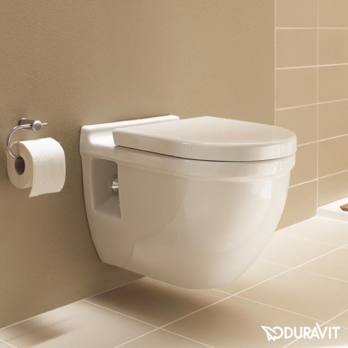 Плитка керамогранит Подвесной унитаз Comfort Duravit Starck 3 2215090000 для пола