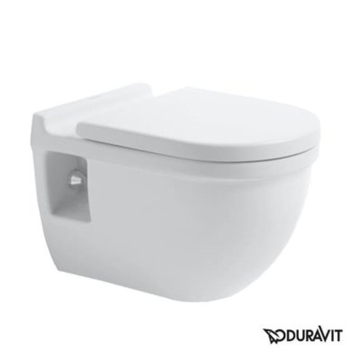 Плитка керамогранит Подвесной унитаз Comfort Duravit Starck 3 2215090000 для пола