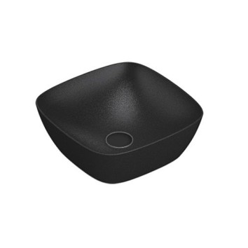 Керамическая раковина 40 см Catalano Green Lux, nero satinato