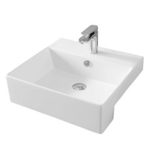 Керамическая раковина 50 см Artceram Quadro, white glossy (QUL004 01;00)