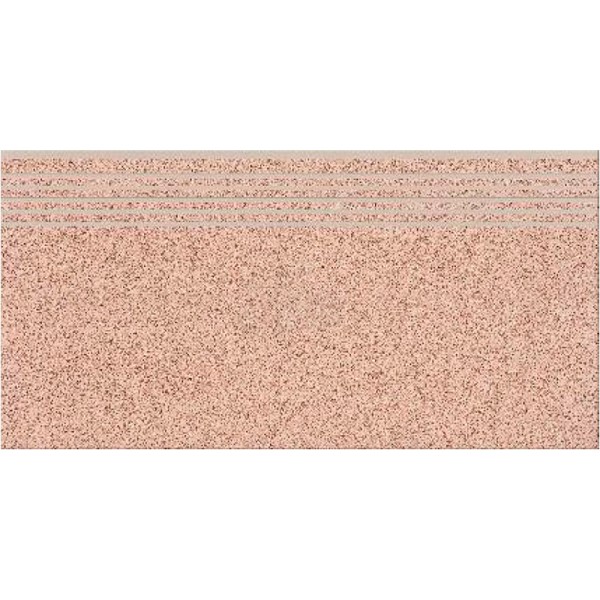 Керамогранит Cersanit MILTON BEIGE STEPTREAD ступень 8×598×298 под камень