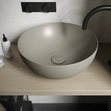 Керамическая раковина 40 см Hatria Happy Hour Slim 06:00s, sand (A0Y1VF26)