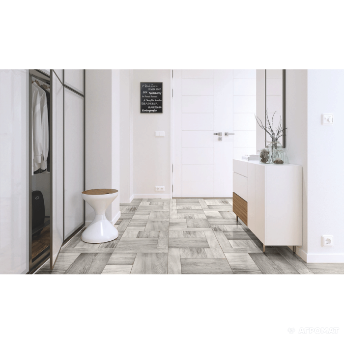 Керамогранит Cersanit Suaro GREY 9×420×420 под дерево