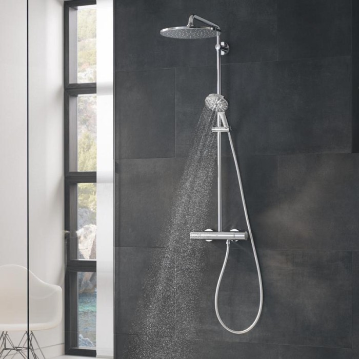 Плитка керамогранит Grohe Rainshower Smartactive 310 Душевая система 26647000 для пола