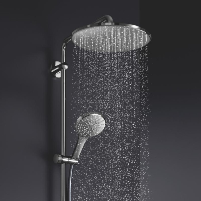 Плитка керамогранит Grohe Rainshower Smartactive 310 Душевая система с термостатом 26657000 для пола