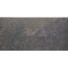 Сходинка пряма Viano Antracite 30x60 код 0513 Ceramika Paradyz
