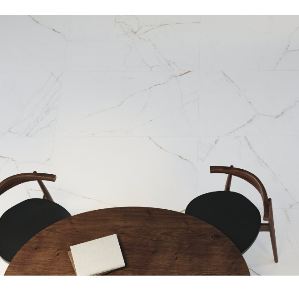 Керамогранит PERONDA DUAL WHITE SP/100X100/R 8×1000×1000 под мрамор