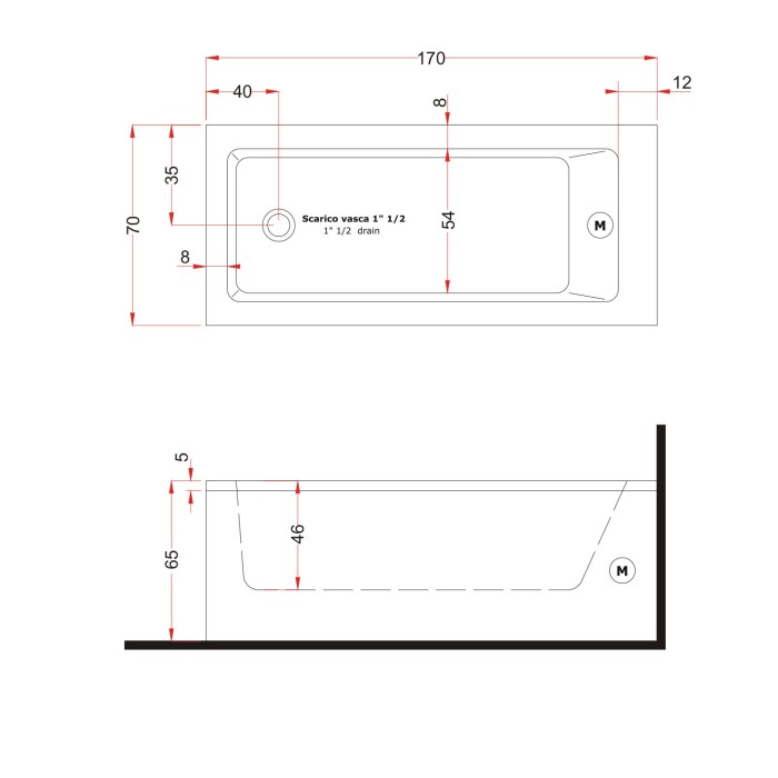 Gruppo Treesse Dream Ванна в современном стиле 170x70xh65 см Gruppo Treesse Dream Ванна в современном стиле 170x70xh65 см