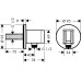 Держатель ручного душа Hansgrohe Fixfit Porter S (26487000)