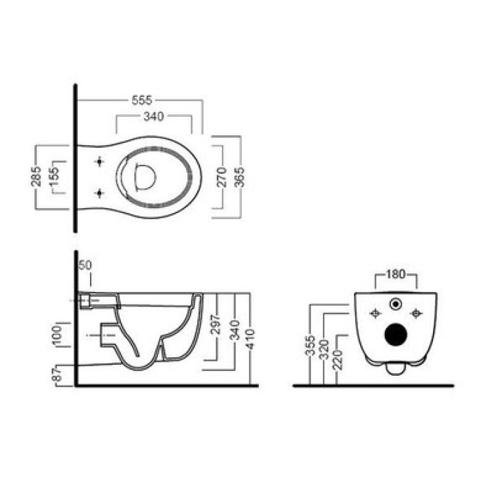 Подвесной унитаз безободковый Hatria Le Fiabe (Y1CD01) Подвесной унитаз безободковый Hatria Le Fiabe (Y1CD01)
