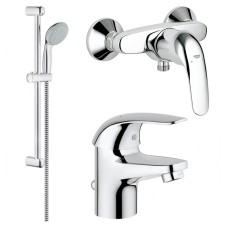 Набор смесителей для душа Grohe Euroeco 123232S 3 в 1