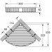 Grohe BauCosmopolitan Полочка-решетка угловая, большая (40663001)
