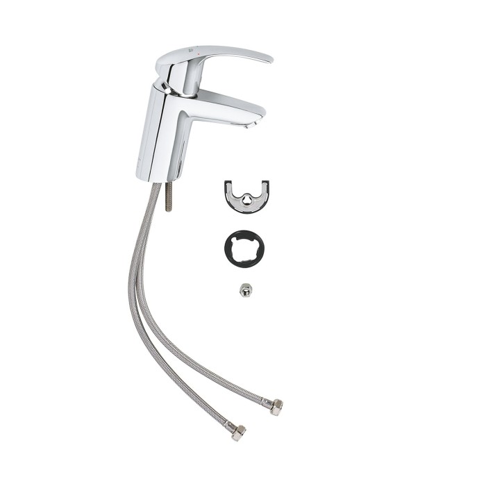 Grohe Eurosmart Смеситель однорычажный для раковины S-Size (32467002) Grohe Eurosmart Смеситель однорычажный для раковины S-Size (32467002)