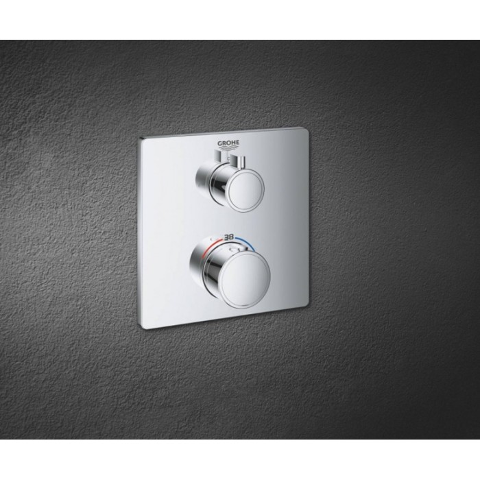 Grohe Grohtherm Термостат для душа с переключателем на 2 положения ванна/душ (24080000)