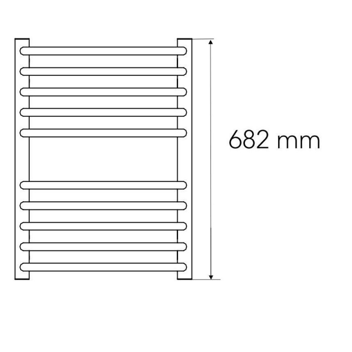 Полотенцесушитель Instal projekt BOLERO BOL-50/70BM