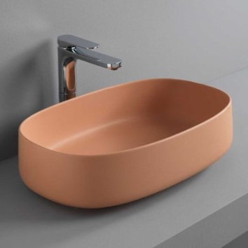 Керамическая раковина 55 см Artceram Cognac, orange cameo (COL003 13;00)