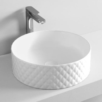 Керамическая раковина 44 см Artceram Rombo, white glossy (OSL009 01;00)
