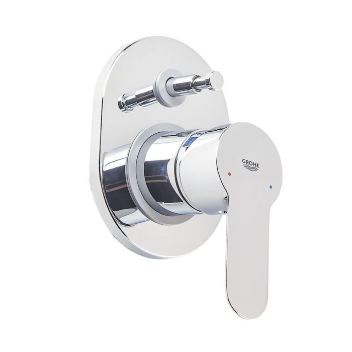 Grohe BauEdge Смеситель однорычажный для ванны (29039000) Grohe BauEdge Смеситель однорычажный для ванны (29039000)